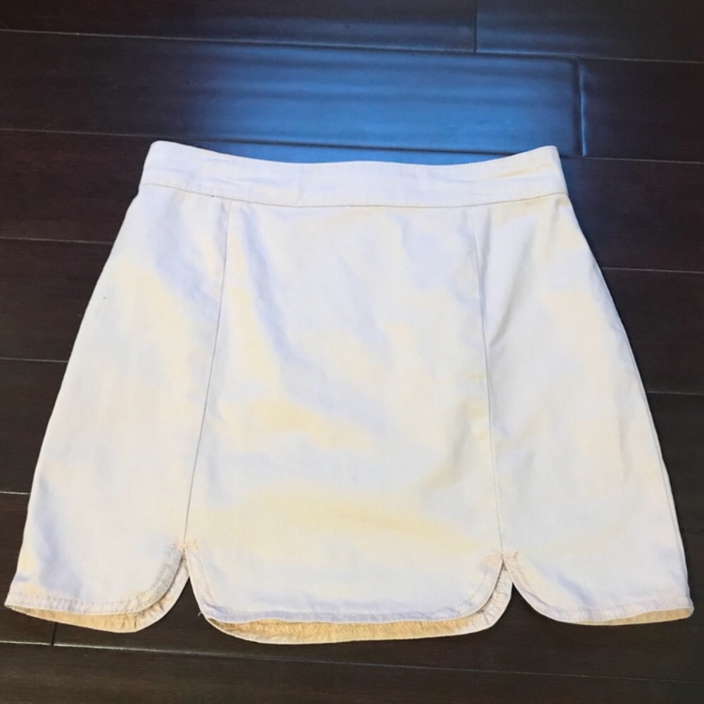 Forever 21 Pink Mini Denim Skirt Size Small